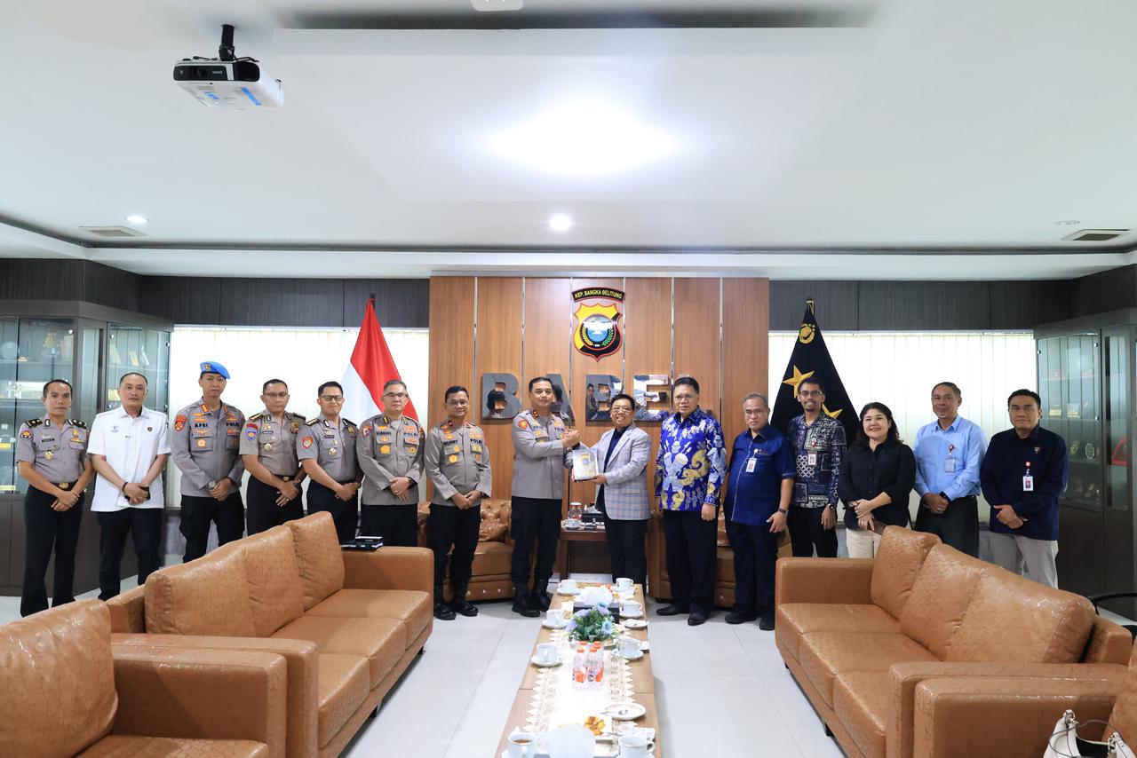 Kapolda Babel Terima Kunjungan OJK untuk Perkuat Penegakan Hukum Sektor Keuangan